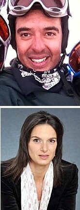 TOP: Alejandro Muoz-Ledo ('91); BOTTOM: Carine Salvy ('91)