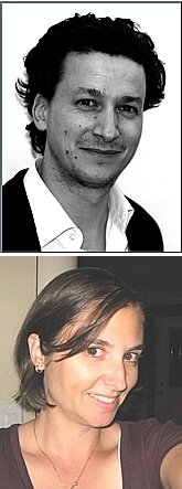 TOP: Etienne Lenack  ('92); BOTTOM: Caroline Barsoum-Giff  ('92)