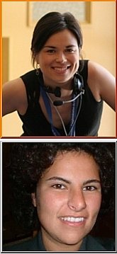 TOP: Caline Yamakawa ('92); BOTTOM: Tania Urvois ('92)