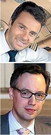 TOP: Jean-Baptiste Lazerges ('93); BOTTOM: Thibaut de Barros Conti (LSY:Terminale in 1993)