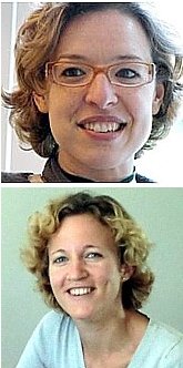 TOP: Donia Jemail ('95); BOTTOM: Gwenalle Chabert  ('95)