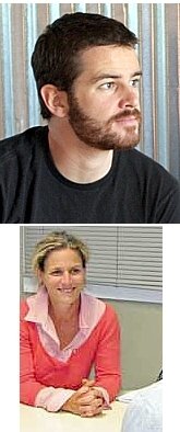 TOP: Justin de Koszmovszky ('95); BOTTOM: Maud Daniel-Lombard ('95)