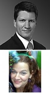 TOP: Alexandre Mazuranic ('95); BOTTOM: Delphine Naudin ('95)