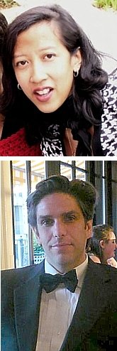 TOP: Grace Ravelo ('95); BOTTOM: Pierre Fraiture ('95)