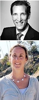 TOP: Henri-Charles Ozarovsky('97); BOTTOM: Elisabeth Madec Foley ('97)