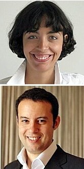 TOP: Maria Salazar-Ferro ('97); BOTTOM: Malek Djoudi ('97)