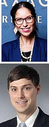 TOP: Syrine Chaalala ('99); BOTTOM: Matthew J. Stockl  ('99)