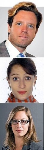 TOP: Giles McGrath ('99); MIDDLE: Christine Milleron ('99); BOTTOM: Vanessa Thieffry ('99) 