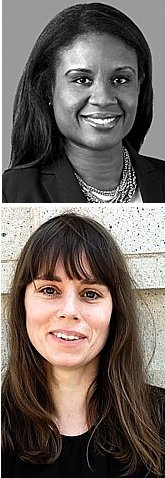 TOP: Christine Philpotts ('99); BOTTOM: Jennifer Cazenave ('99)