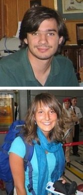 TOP: Guillaume Amiard ('01); BOTTOM: Amelie Petit ('01)