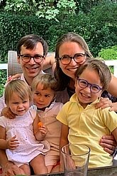 Camille Wiart ('01) and her family