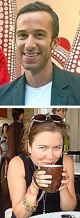 TOP: Bahij Tamer ('01); BOTTOM: Camille Wiart ('01)