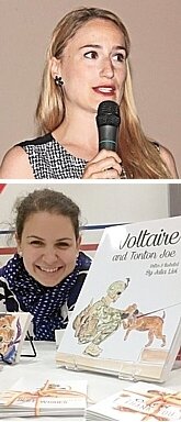 TOP: Eve de la Mothe Karoubi ('02); BOTTOM: Julia Alexandra Livi ('02)