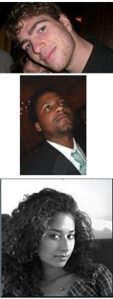 TOP: Pierre Duperrin ('03); MIDDLE: Rommel Rodney ('03); BOTTOM: Lea Vuong ('03)