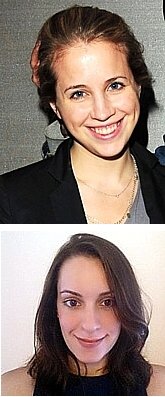 TOP: Sophie McNally ('04); BOTTOM: Lisa Zivkovic  ('04)