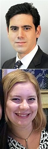 TOP: Nicolas Gershon Abramoff  ('05); BOTTOM: Julianna Stevens ('05) 