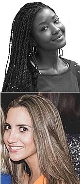 TOP: Nzinga Biegueng Mboup ('05); BOTTOM: Andrea Feghali ('05)