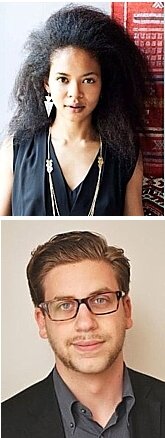 TOP: Sophie Aziakou ('07); BOTTOM: Charles Saksik ('07)