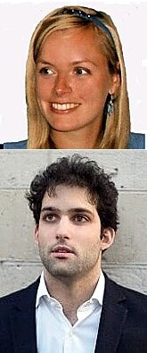 TOP: Agathe Joly ('08); BOTTOM: Mikal  Schinazi ('08)