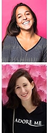 TOP: Sarah Ruiz-Grossman ('08); BOTTOM: Camille Kress ('08)