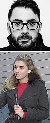 TOP: Vladimir Weinstein ('08); BOTTOM: Leah Mishkin ('08)