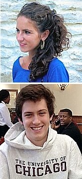 TOP: Manon de la Selle ('12); BOTTOM: Nicholas von Horn ('12)