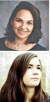 TOP: Gabriella Romanos ('09); BOTTOM: Tiphaine Chaumont ('09)