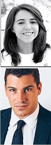 TOP: Eleonore Durand ('10); BOTTOM: Alex Rosner ('10)