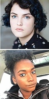 TOP: Camille Labarre ('11); BOTTOM: Nanite Jean-Aimee  ('11) 