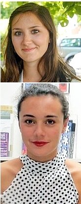 TOP: Anna Lapomme ('11); BOTTOM: Angle Cosse ('11)