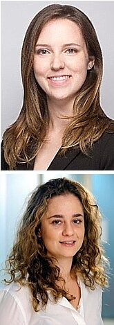 TOP: Alexandra Quigley ('11); BOTTOM: Talat Rubin ('11)