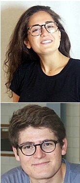 TOP: Sabrina Tager ('12); BOTTOM: Alexandre Vandeville ('12)