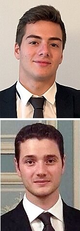 TOP: Dylan Azuelos ('13); BOTTOM: Hubert Furno ('13)