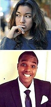 TOP: Laurena Dehlouz ('14); BOTTOM: Jeffrey Dewu ('14)