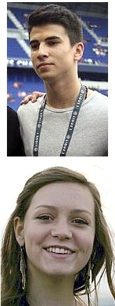 TOP: Oan Djorkaeff ('15); BOTTOM: Margaux Giles ('15)