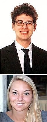 TOP: Yann Bofferding ('16) (LSY 7eme/CM2A in 2009); BOTTOM: Lilou Decker-Willer ('16)