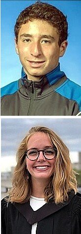 TOP: Ben Stone ('16); BOTTOM: Marie Legrain ('16)