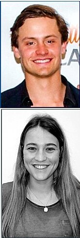 TOP: Griffin Sarachek ('17); BOTTOM: Mathilde Jourde ('17)