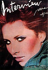 Blast from the Past: Andrea de Portago ('69) on the cover of Andy Warhol's magazine 'Interview' (June 1977) 