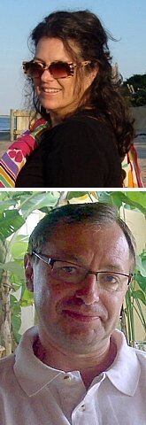 TOP: Alexandra Lichine ('75); BOTTOM: Hubert Mattia ('75)