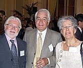 At the October 5, 2011 reunion in Paris, organized by the LFNY; LEFT: Jean-Paul Olivier ('61); MIDDLE: Jean-Claude Valode ('61); RIGHT: Anne (Giraud) Lamassiaude ('61)