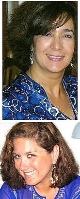 TOP: Nicole (Girod) Owens ('78); BOTTOM: Deborah (Nitke) Bedrossian ('78)