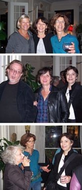 TOP: Nicole, Claudine & Muriel; MIDDLE: Henri, Sylvie & Martine; BOTTOM:  Lise, Muriel, & Martine