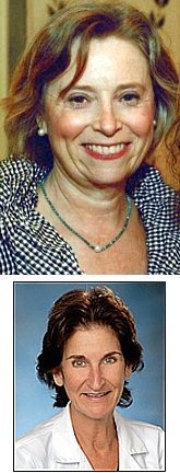 TOP: Dr. Alison Estabrook; BOTTOM: Dr. Maria (Schless) Baer