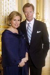 HRH Maria Teresa Mestre ('73) and husband HRH Prince Henri of Luxembourg (photo courtesy of  COUR GRAND-DUCALE/LOLA VELASCO (c))