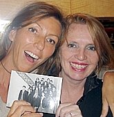 At 30-year reunion in  NYC: Tuki  Chabou-Pladeau ('81 -left) and Florence Rondeau-Chang ('81)