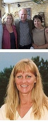 TOP (left to right): Romana Lowe ('70), David Rosenthal ('70), Margeurite Yates ('71) [Paris, July 2010]; BOTTOM: Eva Tabor ('70