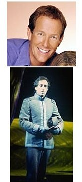 TOP: Nicholas Walker ('71); BOTTOM: Malcolm Walker ('71) (twin brother of Nicholas) as Pelleas in the opera Pellas et Mlisande