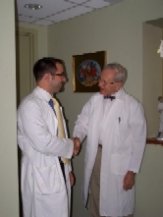 Dr. Kevin Jovanovic and his father, Dr. Radoslav Jovanovic