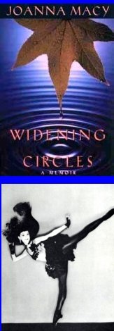 TOP: Widening Circles, By Joanna Macy ('47) BOTTOM: Tanaquil (Leclercq) Balanchine, '47 (Deceased 12/31/2000)